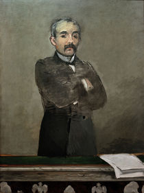 Georges Clemenceau / Gem.v.Manet von klassik art