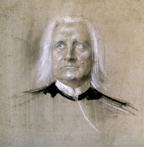 Franz Liszt / Lenbach von klassik art