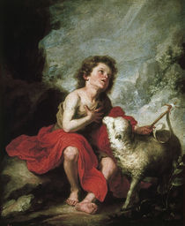 Murillo, Johannes der Taeufer als Kind by klassik art