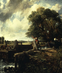 J.Constable, Die Schleuse by klassik art