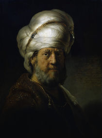 Rembrandt, Bildnis eines Orientale von klassik art