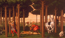 Botticelli, Geschichte des Nastagio II. von klassik art