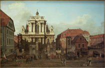 Warschau, Karmeliterkirche / B.Bellotto by klassik art