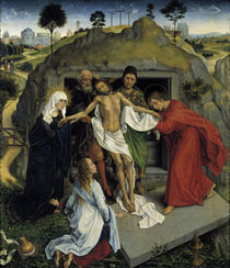 Rogier v.d.Weyden, Beweinung Christi by klassik art