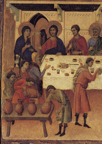 Duccio, Hochzeit zu Kana by klassik art