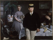 E.Manet, Das Fruehstueck im Atelier by klassik art