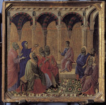 Duccio, Zwoelfjaehriger Jesus im Tempel by klassik art