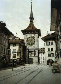 Bern, Zeitglockenturm / Photochrom by klassik art