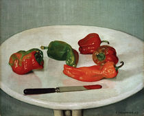 F.Vallotton, Rote Pfefferfruechte by klassik art