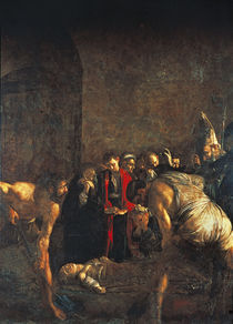 Caravaggio, Begraebnis Hl.Lucia by klassik art