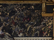 Tintoretto, Paradies, Ausschnitt by klassik art