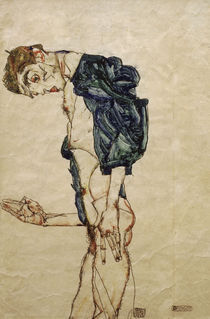 E.Schiele, Prediger by klassik art