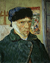 van Gogh, Selbstbildnis mit verbund. Ohr by klassik art