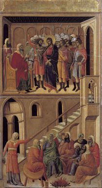 Duccio, Hannas und Petri Verleungung by klassik art