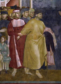 Giotto, Franziskus sagt sich los / Det. von klassik art