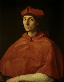 Raffael, Bildnis eines Kardinals by klassik art