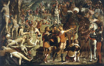 Tintoretto, Marter der Zehntausend by klassik art