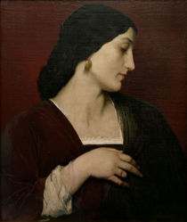 A.Feuerbach, Nanna, Profil nach rechts by klassik art