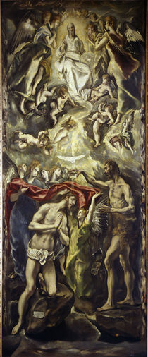 El Greco, Taufe Christi von klassik art