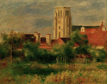 A.Renoir, Die Kirche von Essoyes by klassik art
