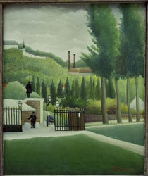 H.Rousseau, Die Zollstation by klassik art