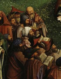 Propheten /Jan v.Eyck, Genter Altar 1432 von klassik art