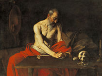 Caravaggio, Hl.Hieronymus by klassik art