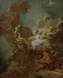 J. H.Fragonard,Venus greift in d.Kampf.. von klassik art