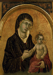 Simone Martini, Maria mit Kind by klassik art