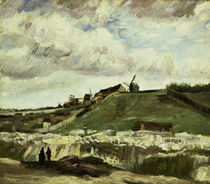 V.van Gogh, Steinbruch auf Montmartre by klassik art