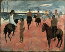 Gauguin, Reiter am Strand/ 1902 by klassik art