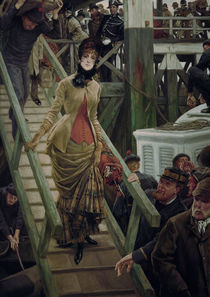 J.Tissot, Einschiffung in Calais von klassik art