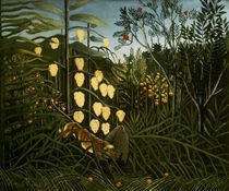 H.Rousseau, Im tropischen Wald by klassik art