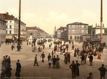 Muenchen, Ludwigstrasse / Photochrom von klassik art