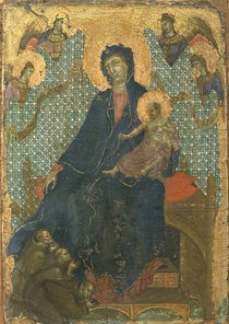 Duccio, Maria mit Kind u.Franziskanern by klassik art