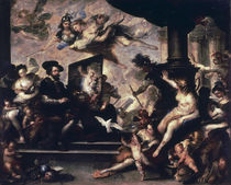 Rubens malt Allegorie / Luca Giordano by klassik art