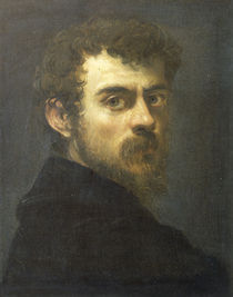 Jac.Tintoretto, Selbstbildnis 1547 von klassik art