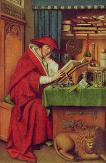 Jan van Eyck, Hl.Hieronymus im Gehaeuse von klassik art