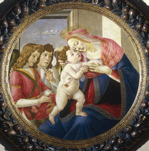 Botticelli, Werkstatt, Madonna mit Engeln von klassik art