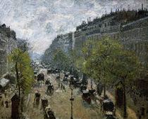 Camille Pissarro, Boulevard Montmartre by klassik art