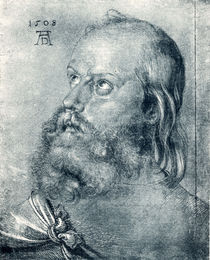 Albrecht Duerer, Kopf eines Apostels by klassik art