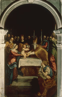 Tintoretto, Darstellung im Tempel by klassik art