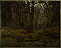 C.D.Friedrich, Wald im Spaetherbst/1835 von klassik art