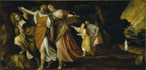 Veronese, Lot und Toechter fliehen.. by klassik art