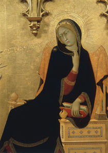 Simone Martini, Verkuendigung, Maria von klassik art