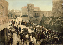 Jerusalem, Suekat Allan / Photochrom von klassik art