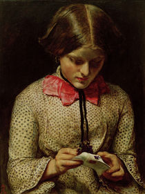 J.E.Millais, The Violet's Message by klassik art