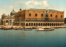 Venedig, Dogenpalast / Photochrom by klassik art