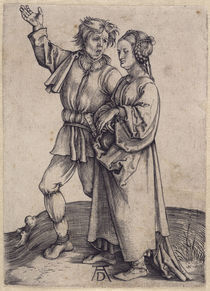 A.Duerer, Der Bauer und seine Frau / 1495 by klassik art
