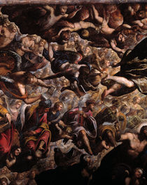 Tintoretto, Paradies, Ausschnitt von klassik art